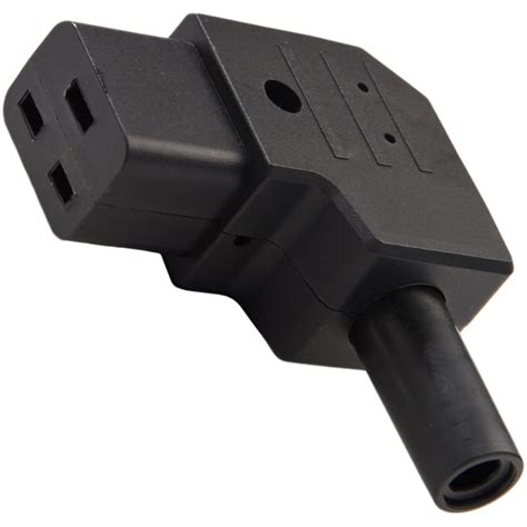 RS PRO | RS PRO C19 Left Angle Cable Mount IEC Connector Socket, 16A ...