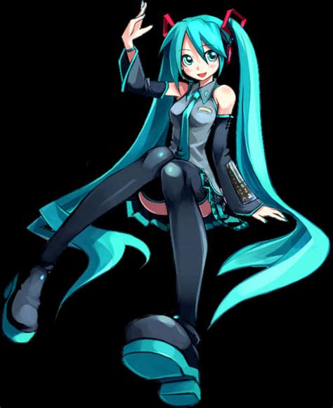 [100+] Hatsune Miku Png Images | Wallpapers.com
