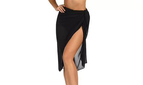Women Swimwear Chiffon Saron... | Groupon Goods