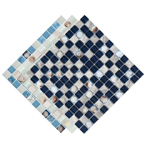 Grid Floor and Wall Tile Contemporary Glass Floor and Wall Tile - 33 ...