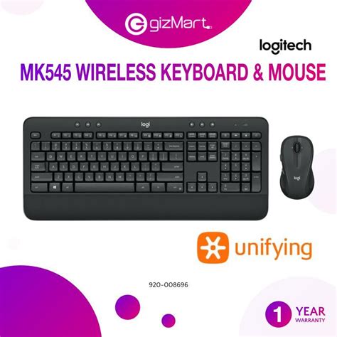 Image result for Logitech Mk545 Advanced Wireless Keyboard and Mouse Combo