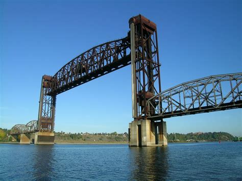 Willamete river railroad bridge [1906 - Portland, Oregon, USA] | Mimari ...