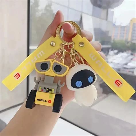 Wall-E & EVE Robo Love Keychain