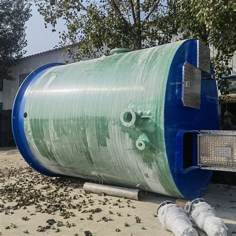 玻璃钢泵站 邯郸一体化雨水提升设备预制一体泵站 节省成本 运行稳定 - 污水处理频道