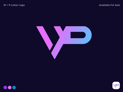 W + P Letter Modern Logo | Logo Design 2021 by Raian Arshad Arittro 🏆 ...