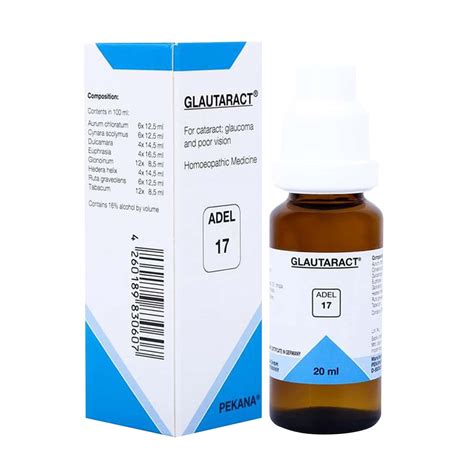 Buy ADEL 17 GLAUTARACT DROPS 20 ML Online & Get Upto 60% OFF at PharmEasy