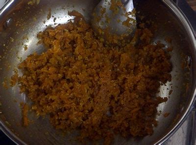 Carrot holige recipe | How to make carrot obbattu with wheat flour ...