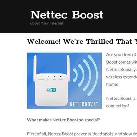 Image result for Setup a NET-TEC Boost