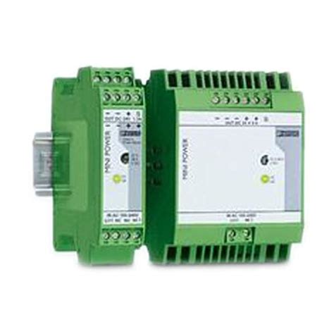 PHOENIX CONTACT Mini Power Supply (MINI-PS-100-240AC/24DC/1) : Amazon ...