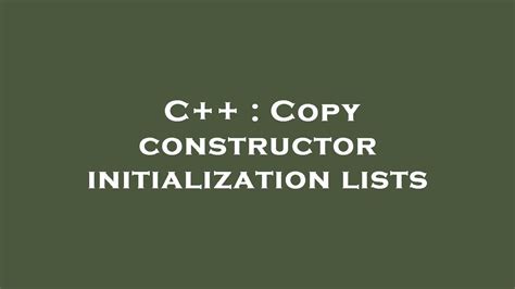 Image result for C Constructor Syntax