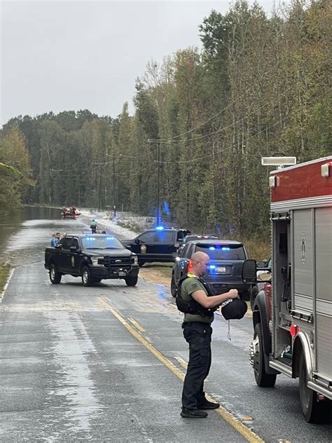 Record flooding in Orangeburg traps drivers, wash out roads