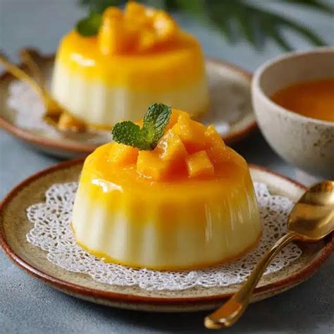 Chinese Mango Pudding