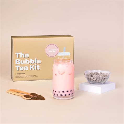 DIY Strawberry Milk Tea Bubble Tea Kit | Retea | Toronto, Canada