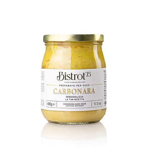 TARTUFLANGHE - Bistro 75 - Base de salsa de huevo a la carbonara, sin ...