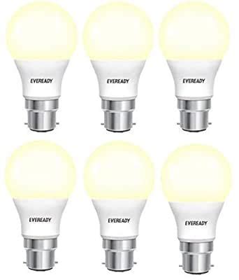 Buy Eveready Base B22D(Regular Pin Holder) 5-Watt LED Bulb - Golden ...