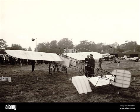 Blériot XI of the Shuttleworth Collection. James Gilbert photo Stock ...