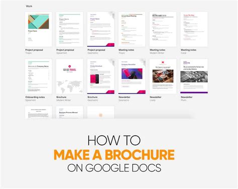 How To Make A Brochure On Google Docs - Simplest Ways Inside Brochure ...