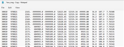 Open ASC File 的图像结果