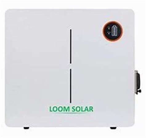 Lithium Inverter Battery - LOOM CAML 51.2V 100Ah, 5.12 kWh LiFePO4 ...