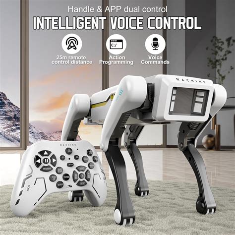 Petma Robot Dog, AI Smart Pet, Will Dance and Kungfu, with India | Ubuy