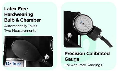 Dr Trust (USA) Sphygmomanometer Aneroid Type Manual Blood pressure ...