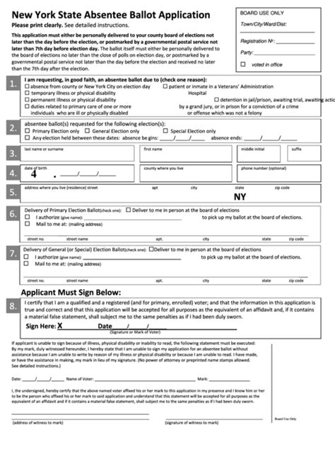 Absentee Ballot Application Form 的图像结果