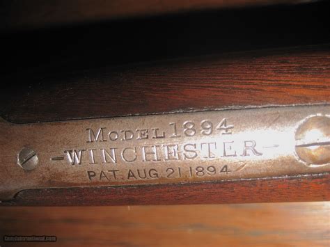 Winchester Model 1894 Serial Number:184385, MFG 1900 with two notches