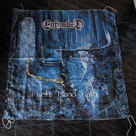 ENTOMBED – LEFT HAND PATH – Textile Poster