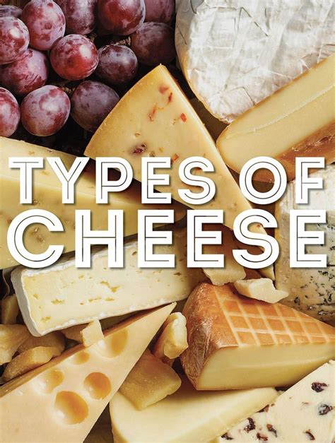 Different Types Cheese List 的图像结果