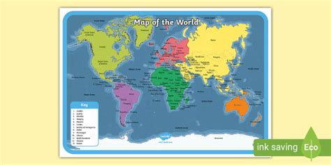 Basic World Map for Kids 的图像结果