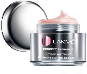 Lakmé Perfect Radiance Intense Whitening Night Repair Creme - Price in ...
