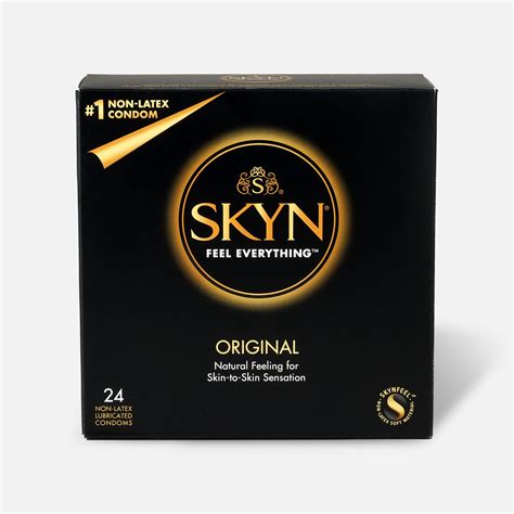 Lifestyles SKYN Original Non-Latex Condoms, 24 ct.