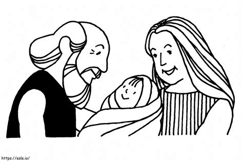 Abraham And Sarah Story coloring page