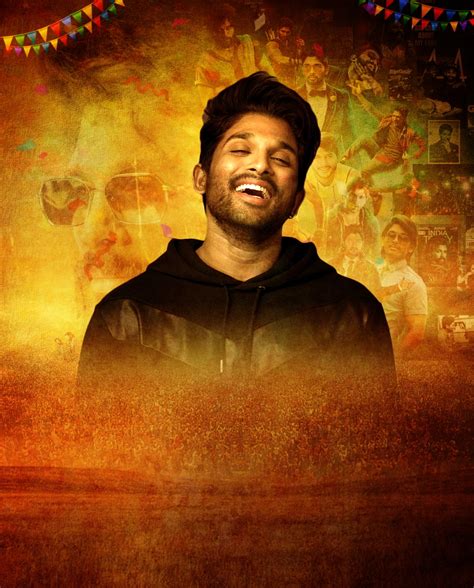 Allu arjun Birthday Poster Editing In Picsart | Allu Arjun Birthday ...