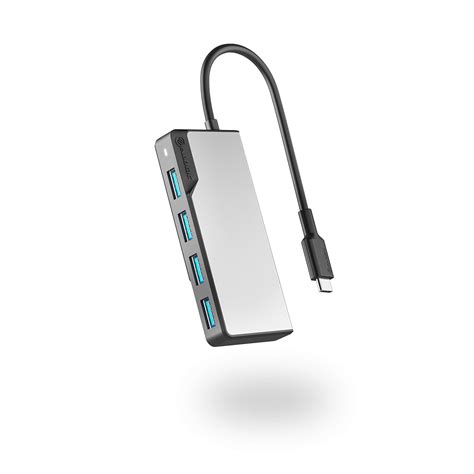 ALOGIC USB-C Fusion Swift Hub, 4-in-1 Type C Adapter, USB A 3.0 Data ...