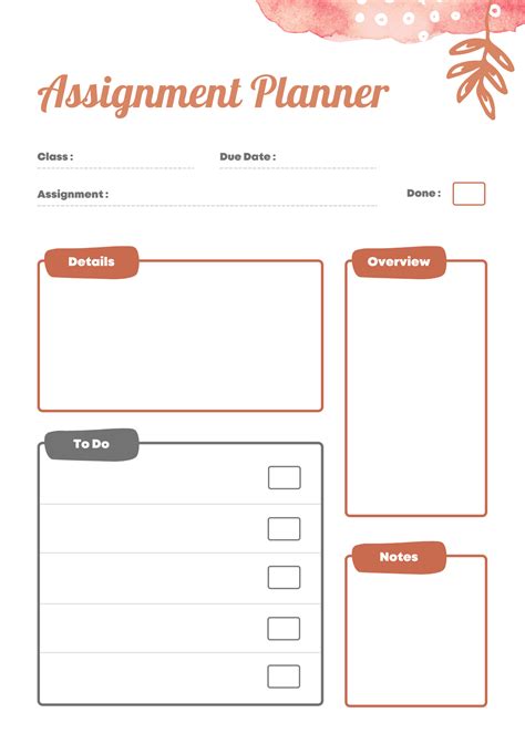 Assignment Planner Notebook 的图像结果
