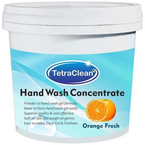 Tetraclean Hand Wash Concentrate Powder for Formulation of 10 L ...
