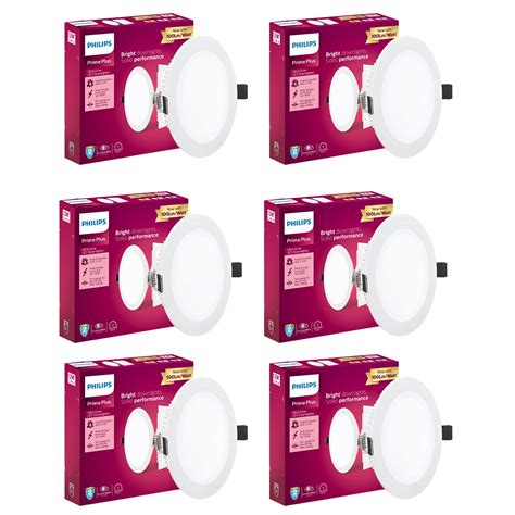Buy PHILIPS 12W Round AP Plus UltraGlow LED DL Recessed LED Panel ...