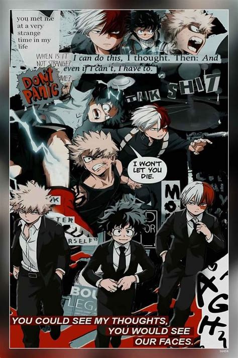 POSTERDADDY Todobakudeku Aesthetic Bakugo Bnha Boku No Hero Deku Mha My ...
