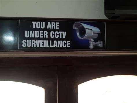 Anne Print Solutions® You are Under CCTV Surveillance Stickers Pack of ...