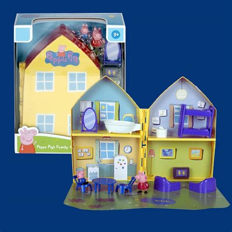 Buy Peppa Pig's Family House Playset, Includes Peppa Pig and George ...
