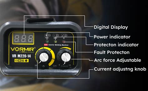 iBELL VORMIR VRM220-14 Inverter MMA Welding Machine (Home/DIY) 220A ...