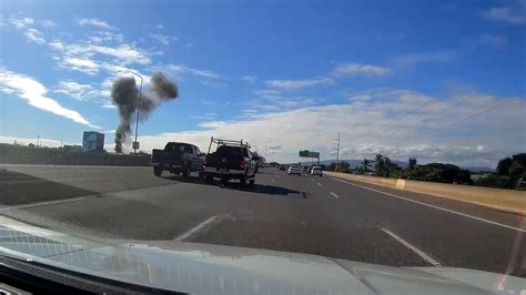 Hawaii plane crash caught on camera