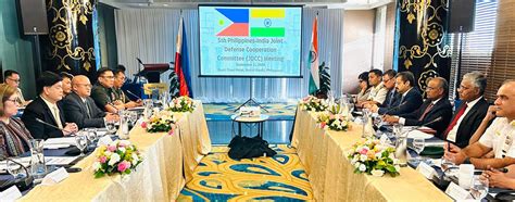 5th India-Philippines Joint Defence Cooperation Committee | Aspirant ...