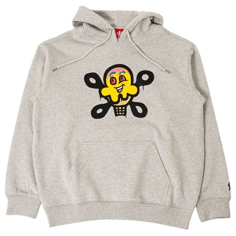 Ice Cream Men Wrench Hoodie gray