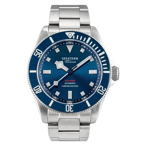 SEESTERN Titaniumn S430 Genuine Professional 20ATM Diver Limited Editi ...