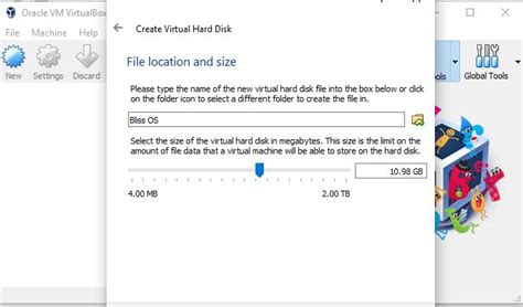 Image result for Install Bliss OS VirtualBox
