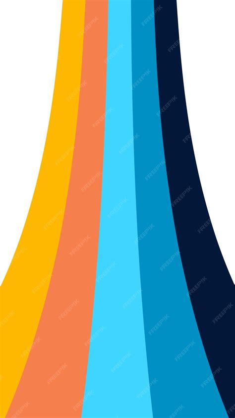 Premium Vector | Colorful vintage striped vector background