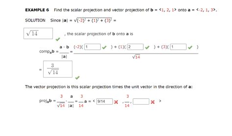 Image result for Scalar Projection Example