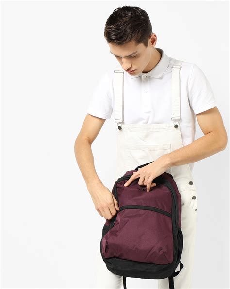 Buy Purple Wildcraft Textured Backpack with Brand Print | AJIO